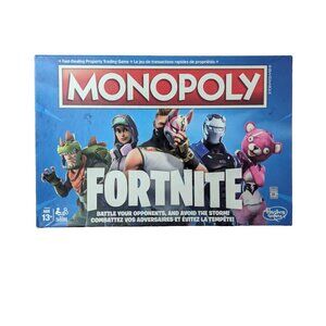 Monopoly Fortnite Edition Board Game by Hasbro Gaming 2018‎ Complete